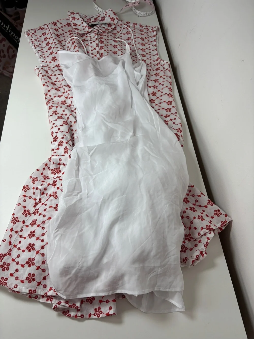 J. Crew Mini Eyelet Shirt Dress Crimson White Cotton Fit Flare Floral Size 12NWT